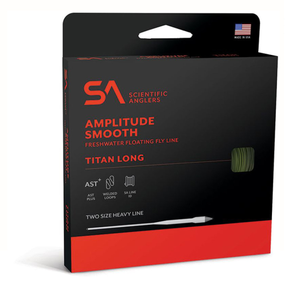SA Amplutide Smooth Titan Long i gruppen Fiskelinor / Flugfiskelinor / Enhandslinor hos Sportfiskeprylar.se (131858r)