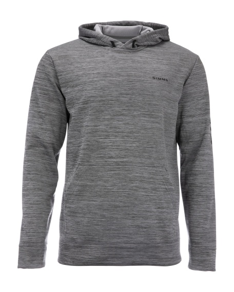 Simms Challenger Hoody Steel Heather i gruppen Kläder & Skor / Kläder / Tröjor / Hoodies hos Sportfiskeprylar.se (13280-083-20r)