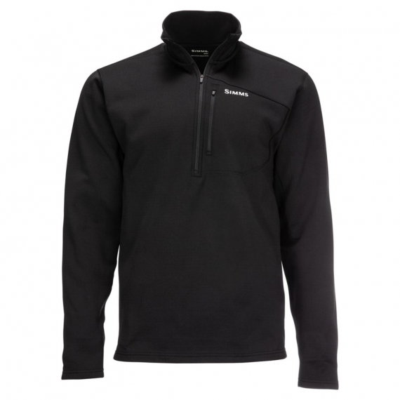 Simms Thermal 1/4 Zip Top Black i gruppen Kläder & Skor / Kläder / Tröjor / Sweatshirts hos Sportfiskeprylar.se (13314-001-30r)