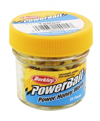 Powerbait Power Honey Worm Garlic i gruppen Fiskedrag / Gulp & Powerbait hos Sportfiskeprylar.se (1345789)
