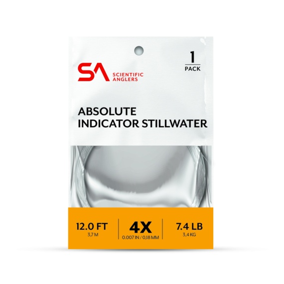 SA Absolute Indicator/Stillwater Leader i gruppen Krok & Småplock / Tafsar & Tafsmaterial / Färdiga Tafsar / Taperade Flugfisketafsar hos Sportfiskeprylar.se (134743r)