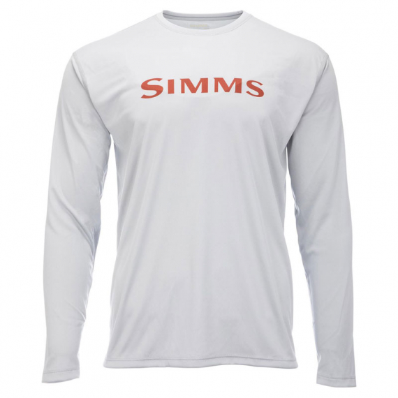 Simms Tech Tee Sterling - L i gruppen Kläder & Skor / Kläder / Tröjor / Långärmade T-shirts hos Sportfiskeprylar.se (13483-041-40)