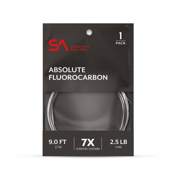 SA Absolute Fluorocarbon Leader 12\' 10 lb (0,25 mm) i gruppen Krok & Småplock / Tafsar & Tafsmaterial hos Sportfiskeprylar.se (134989)
