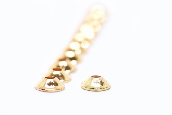 FutureFly Ufo Disc - Gold i gruppen Krok & Småplock / Flugbindning / Flugbindningsmaterial / Förtyngning hos Sportfiskeprylar.se (1350-003)