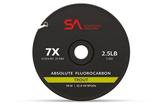 SA Absolute Fluorocarbon Trout Tafsmaterial i gruppen Krok & Småplock / Tafsar & Tafsmaterial / Tafsmaterial / Tafsmaterial Flugfiske hos Sportfiskeprylar.se (135450r)