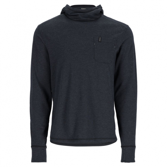 Simms Henry\'s Fork Hoody Black Heather i gruppen Kläder & Skor / Kläder / Tröjor / Hoodies hos Sportfiskeprylar.se (13570-010-30r)