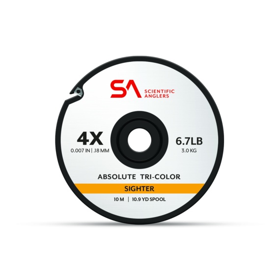 SA Absolute Tri-Color Sighter i gruppen Krok & Småplock / Tafsar & Tafsmaterial / Tafsmaterial / Tafsmaterial Flugfiske hos Sportfiskeprylar.se (135740r)