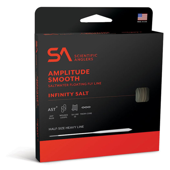 SA Amplitude Smooth Infinity Salt WF i gruppen Fiskelinor / Flugfiskelinor / Enhandslinor hos Sportfiskeprylar.se (135924r)