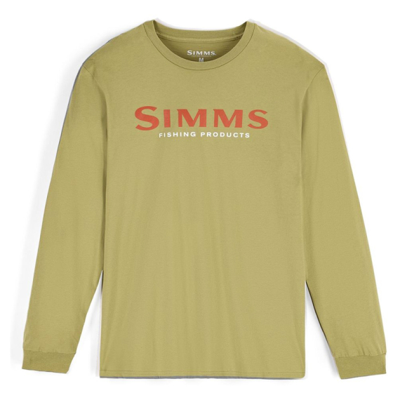 Simms Logo Shirt LS Tent Green i gruppen Kläder & Skor / Kläder / Tröjor / Långärmade T-shirts hos Sportfiskeprylar.se (13626-1347-20r)