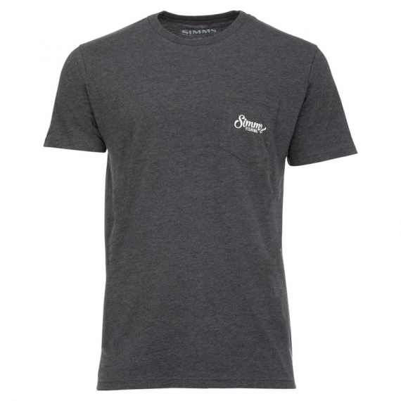 Simms Two Tone Pocket Tee Charcoal Heather i gruppen Kläder & Skor / Kläder / T-shirts hos Sportfiskeprylar.se (13628-086-30r)