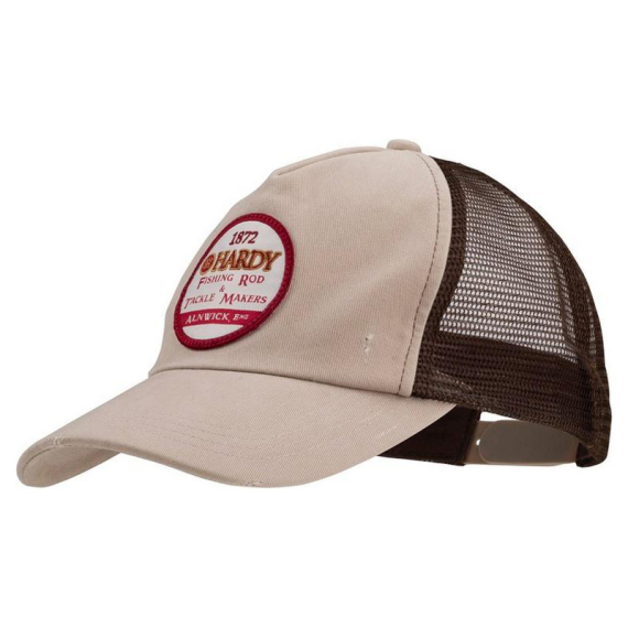 Hardy Logo Hat Trucker Khaki/Brown i gruppen Kläder & Skor / Kepsar & Huvudbonader / Kepsar / Truckerkepsar hos Sportfiskeprylar.se (1371697)