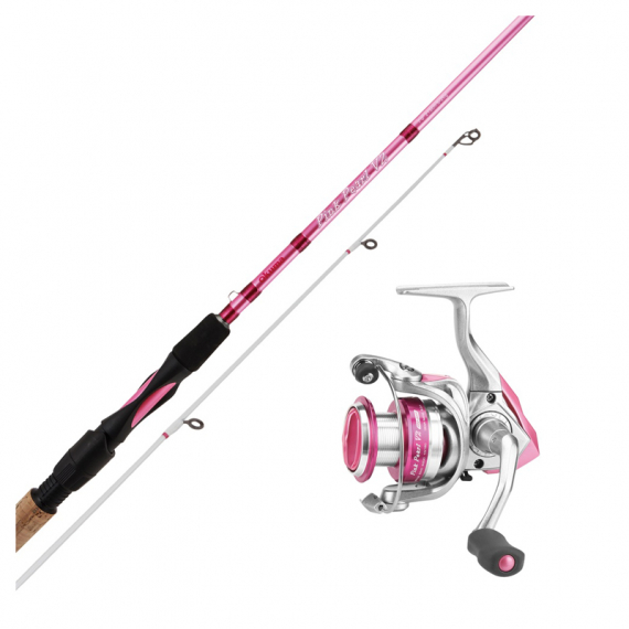 Okuma Pink Pearl V2 Combo i gruppen Fiskeset / Haspelset / Haspelset Allround hos Sportfiskeprylar.se (137262NOr)
