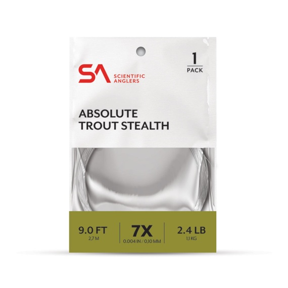 SA Absolute Trout Finesse Leader 10\' i gruppen Krok & Småplock / Tafsar & Tafsmaterial / Färdiga Tafsar / Taperade Flugfisketafsar hos Sportfiskeprylar.se (138093r)