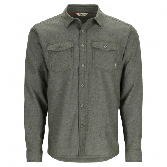 Simms Shoal Flannel Shirt Riffle Green i gruppen Kläder & Skor / Kläder / Skjortor hos Sportfiskeprylar.se (13844-1150-30r)