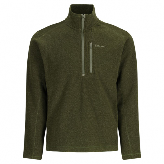 Simms Rivershed Half Zip Riffle Heather i gruppen Kläder & Skor / Kläder / Tröjor / Fleecetröjor hos Sportfiskeprylar.se (13851-1153-30r)