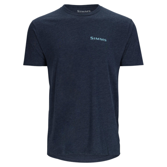 Simms Species T-Shirt Navy Heather i gruppen Kläder & Skor / Kläder / T-shirts hos Sportfiskeprylar.se (14093-414-20r)