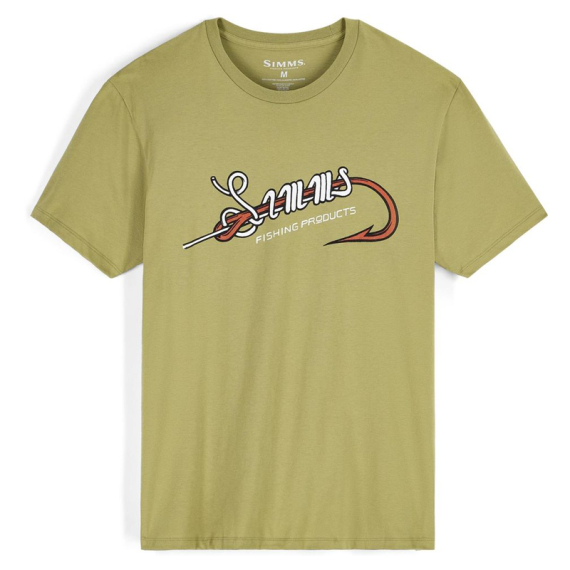 Simms Hook & Loop T-Shirt Tent Green i gruppen Kläder & Skor / Kläder / T-shirts hos Sportfiskeprylar.se (14102-1347-20r)