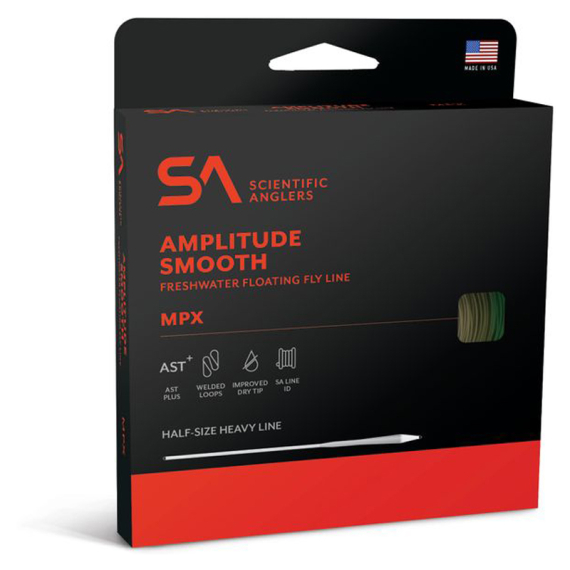 SA Amplitude Smooth MPX WF i gruppen Fiskelinor / Flugfiskelinor / Enhandslinor hos Sportfiskeprylar.se (141239r)