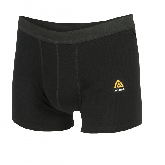 Aclima Warmwool Boxershorts Jet Black i gruppen Kläder & Skor / Kläder / Underställ & Underkläder / Underkläder hos Sportfiskeprylar.se (142002001-05r)