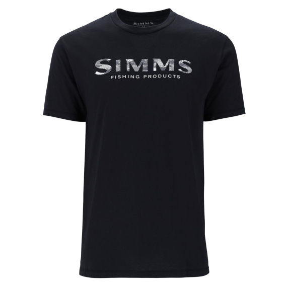 Simms Shroud Fill Logo T-Shirt Black i gruppen Kläder & Skor / Kläder / T-shirts hos Sportfiskeprylar.se (14276-001-20r)