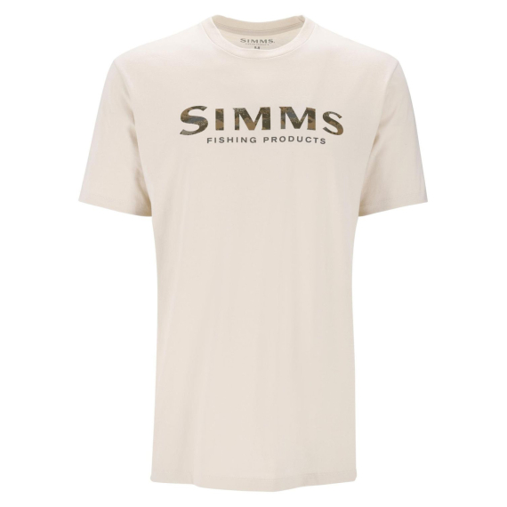 Simms Shroud Fill Logo T-Shirt Natural i gruppen Kläder & Skor / Kläder / T-shirts hos Sportfiskeprylar.se (14276-1290-20r)