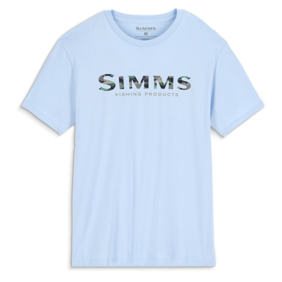 Simms Shroud Fill Logo T-Shirt Sky Blue i gruppen Kläder & Skor / Kläder / T-shirts hos Sportfiskeprylar.se (14276-434-20r)
