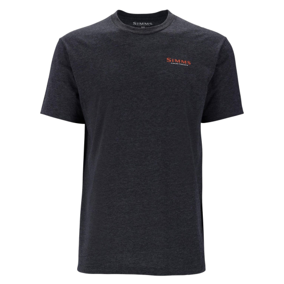 Simms Let It Fly T-Shirt Charcoal Heather i gruppen Kläder & Skor / Kläder / T-shirts hos Sportfiskeprylar.se (14278-086-20r)