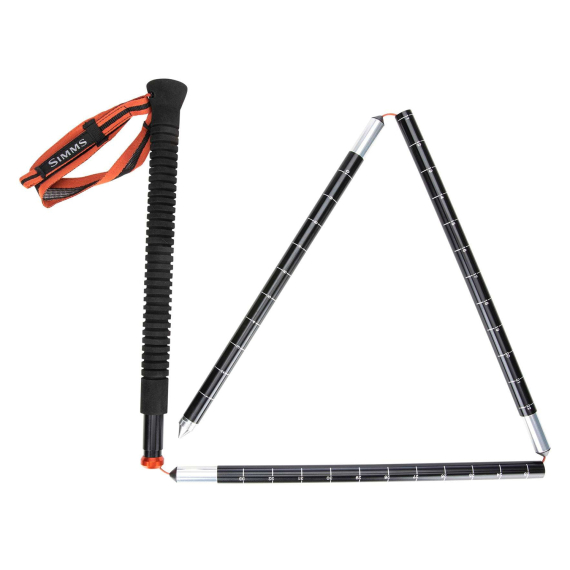 Simms Wading Staff Aluminum Black i gruppen Verktyg & Tillbehör / Vadarstavar hos Sportfiskeprylar.se (14369-001-00)