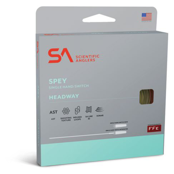 SA Headway Single Hand/Switch Belly Float Orange/Mustard i gruppen Fiskelinor / Flugfiskelinor / Klumpar hos Sportfiskeprylar.se (144049r)