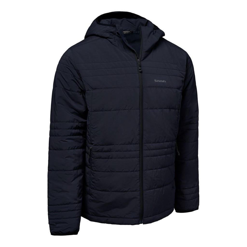 Simms Fall Run Hooded Jacket Black i gruppen Kläder & Skor / Kläder / Jackor / Dun & Syntetfoderjackor hos Sportfiskeprylar.se (14518-001-30r)