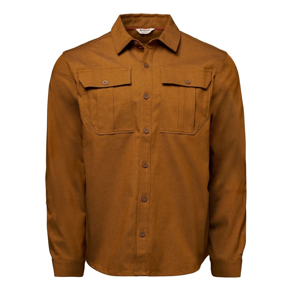 Simms Harbor Work Shirt Cobia i gruppen Kläder & Skor / Kläder / Skjortor hos Sportfiskeprylar.se (14536-1229-30r)