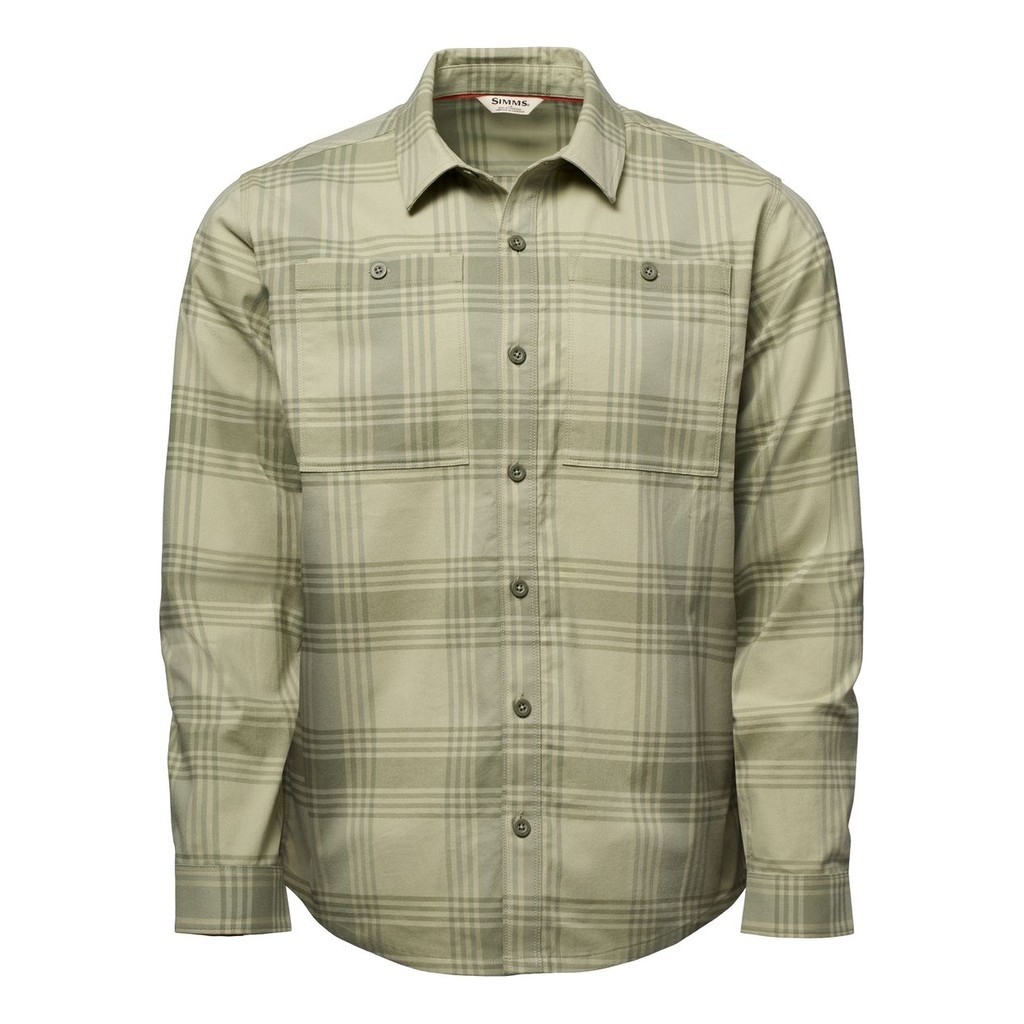 Simms Tailout Flannel Louie Pld Willow i gruppen Kläder & Skor / Kläder / Skjortor hos Sportfiskeprylar.se (14537-1489-30r)