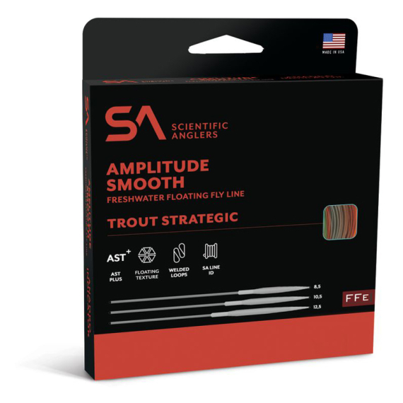 SA Amplitude Smooth Trout Strategic 8.5 i gruppen Fiskelinor / Flugfiskelinor / Enhandslinor hos Sportfiskeprylar.se (145510r)
