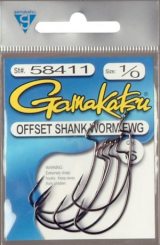 Gamakatsu Hook Worm Offset EWG NS #1 i gruppen Krok & Småplock / Krok / Offsetkrok hos Sportfiskeprylar.se (146842001)