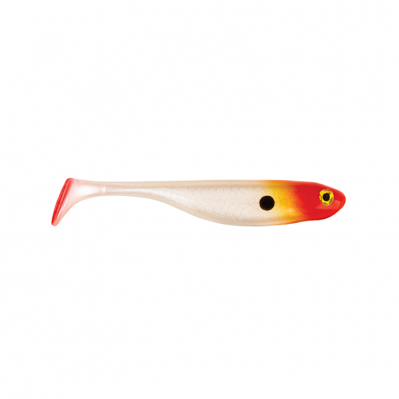 Berkley Sneak Shad 8cm (4-pack) - Red Head i gruppen Fiskedrag / Jiggar & Gummibeten / Abborrjiggar & Gösjiggar hos Sportfiskeprylar.se (1519571)