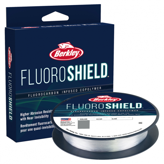 Berkley FluoroShield 274m Clear i gruppen Fiskelinor / Fluorocarbonlinor hos Sportfiskeprylar.se (1521238r)
