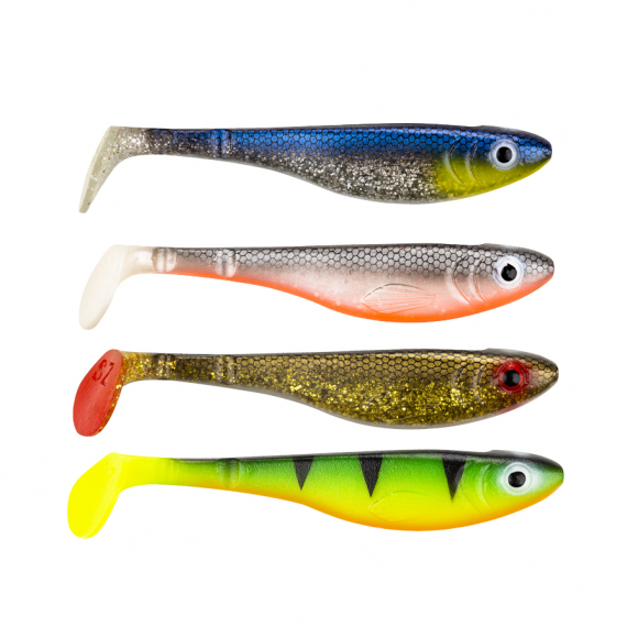 Svartzonker McPrey 12cm Essentials Kit (4-pack) i gruppen Fiskemetoder / Spinnfiske hos Sportfiskeprylar.se (1524547)