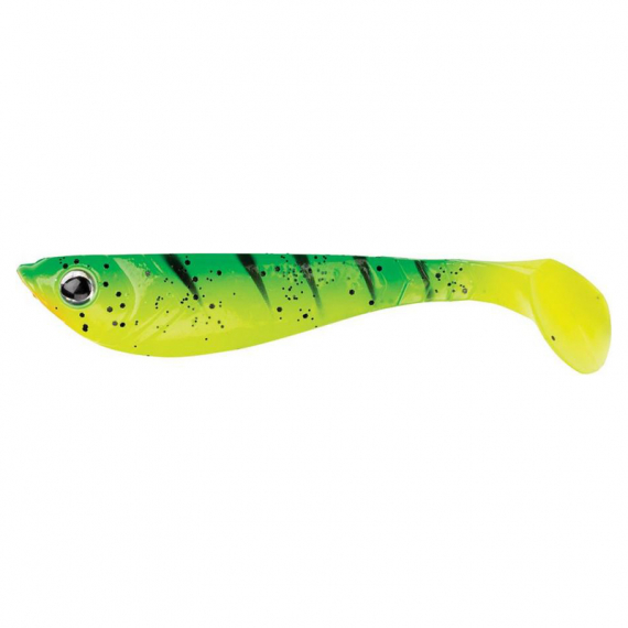Berkley Pulse Shad 14cm (2-pack) - Hot Firetiger i gruppen Fiskedrag / Jiggar & Gummibeten / Abborrjiggar & Gösjiggar hos Sportfiskeprylar.se (1543966)