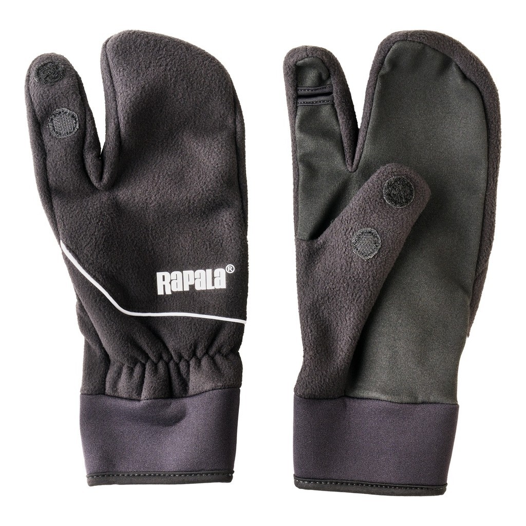 Rapala Soft Shell Open Finger Lobster Gloves Black i gruppen Kläder & Skor / Kläder / Handskar & Vantar hos Sportfiskeprylar.se (154661NOr)