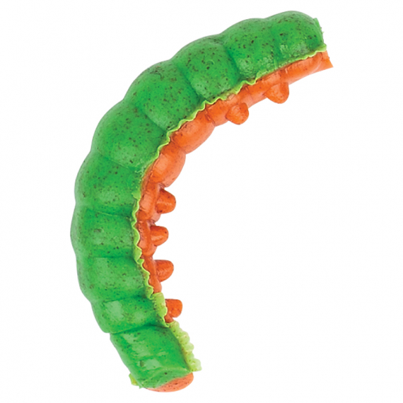 Berkley Power Honey Worm 2.5cm - Green Orange i gruppen Fiskedrag / Gulp & Powerbait hos Sportfiskeprylar.se (1546773)