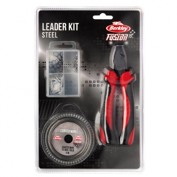 Berkley Fusion19 Leader Kit Steel i gruppen Krok & Småplock / Tafsar & Tafsmaterial / Tafsmaterial / Wire hos Sportfiskeprylar.se (1550777)