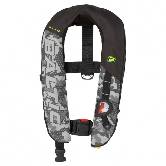 Baltic Mako Manuell Grå 40-150kg i gruppen Kläder & Skor / Flytplagg / Flytvästar / Uppblåsbara flytvästar hos Sportfiskeprylar.se (1562-000-1)