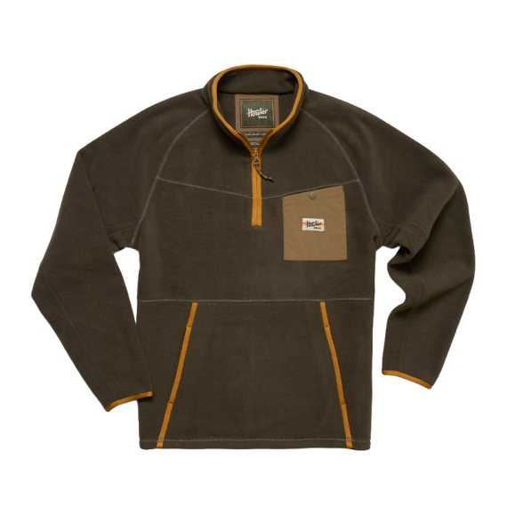 Howler Bro\'s Free Range Fleece Pullover Army i gruppen Kläder & Skor / Kläder / Tröjor / Fleecetröjor hos Sportfiskeprylar.se (157925F-ARM-Sr)