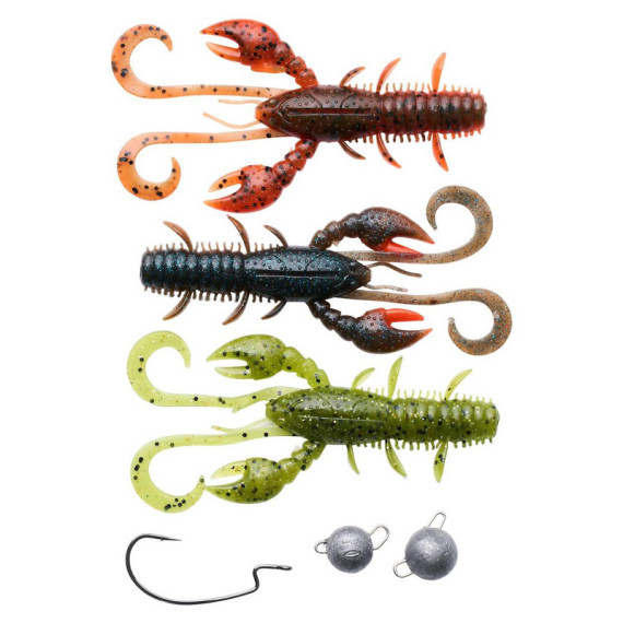 Berkley Cheburashka Fishing Pack 10cm, 10/14g i gruppen Fiskedrag / Betespaket / Betespaket Finessfiske hos Sportfiskeprylar.se (1594923)