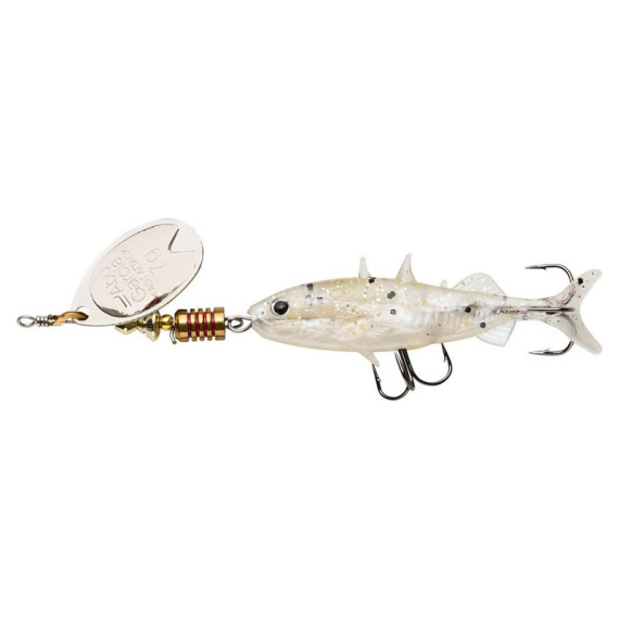 Abu Garcia FA Stickle Spinner 6,5cm, 7g - Salt N Pepper i gruppen Fiskedrag / Spinnare / Inlinespinnare hos Sportfiskeprylar.se (1596280)