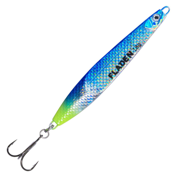 Fladen Wave Sweeper 18g - Silver Blue Yellow i gruppen Fiskedrag / Skeddrag hos Sportfiskeprylar.se (16-131801)