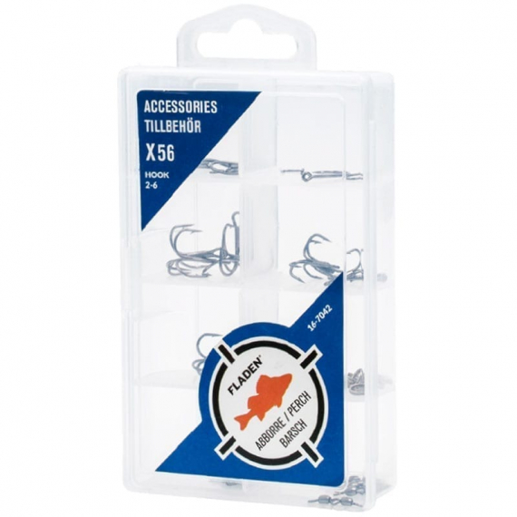Fladen Tillbehörssortiment Abborre/Ädelfisk i gruppen Krok & Småplock / Krok hos Sportfiskeprylar.se (16-7042)