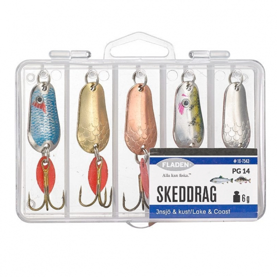 Fladen Skeddrag i Box 6g 5-pack i gruppen Fiskedrag / Betespaket hos Sportfiskeprylar.se (16-7543)