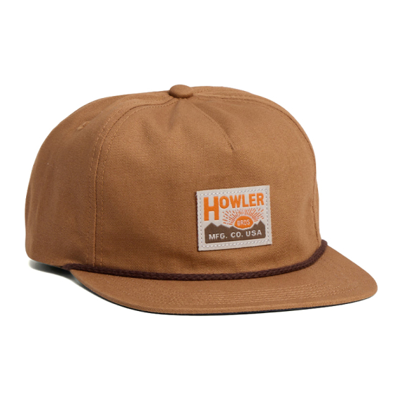 Howler Bro\'s Unstructured Snapback Hats HB Manufacturing Co. - Brown Oxford i gruppen Kläder & Skor / Kepsar & Huvudbonader / Kepsar hos Sportfiskeprylar.se (160525F-HBM)