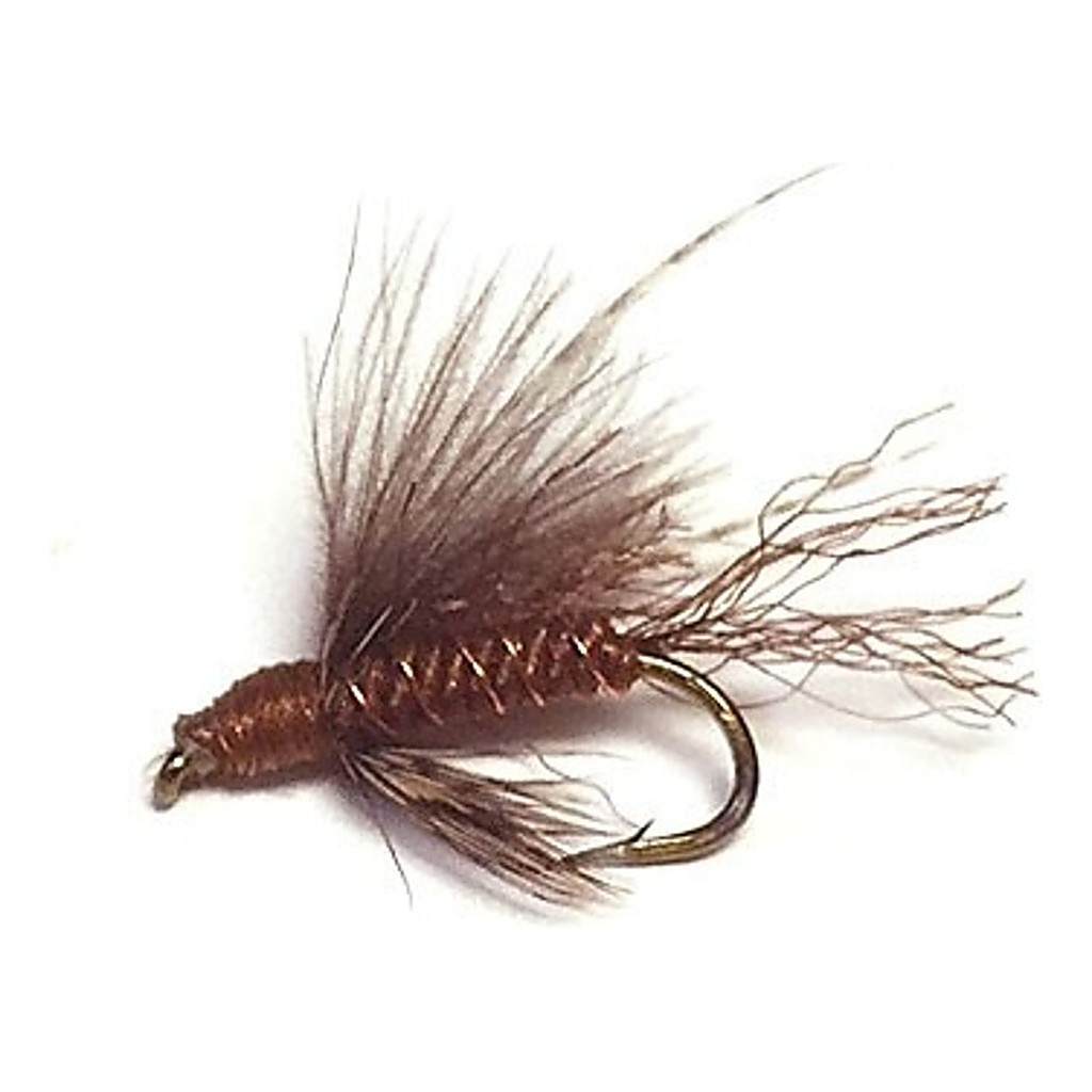 CDC Caddis Emerger Brown # 16 i gruppen Fiskedrag / Flugor / Torrflugor hos Sportfiskeprylar.se (16058-BRWN-16)